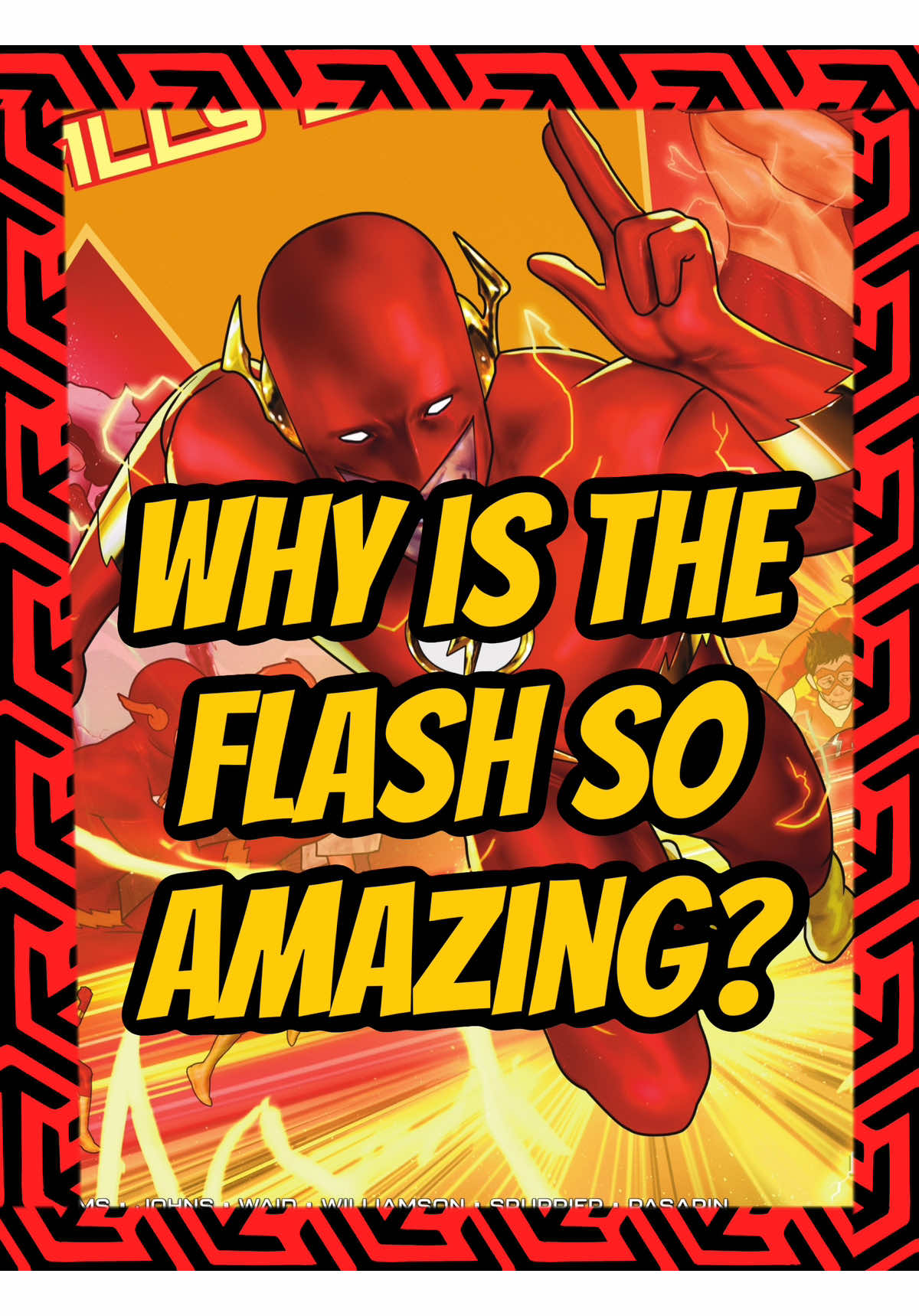 #WhyIsFlashTheGreatest #Flash #BarryAllen #WallyWest #DCComics 