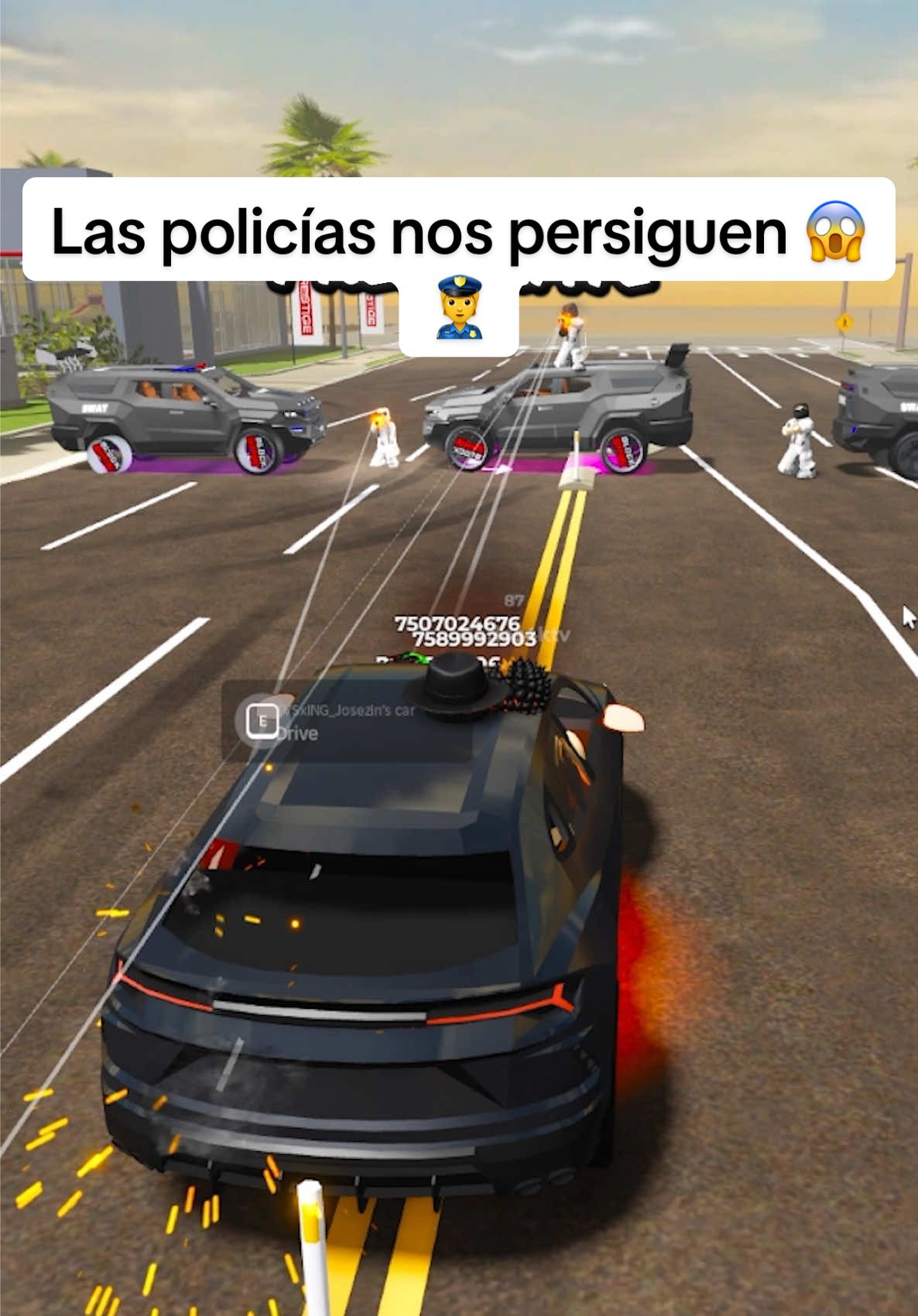 Los Policías Corruptos Me Tendieron Una Trampa 😱👮‍♂️ #robloxfyp #tiktokgaming #fyp #blockspin #roblox 
