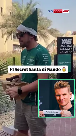 🎁🎅🏻 𝐅𝟏 𝐒𝐞𝐜𝐫𝐞𝐭 𝐒𝐚𝐧𝐭𝐚 di Nico Hulkenberg per Fernando Alonso è differente 👴🏻🤣 𝐍𝐨𝐫𝐫𝐢𝐬 𝐚𝐫𝐫𝐢𝐯𝐚 𝐚𝐝 𝐀𝐛𝐮 𝐃𝐡𝐚𝐛𝐢 𝐝𝐚 𝐥𝐞𝐚𝐝𝐞𝐫 𝐢𝐧 𝐜𝐥𝐚𝐬𝐬𝐢𝐟𝐢𝐜𝐚 𝐜𝐨𝐧 𝐬𝐨𝐥𝐢 𝟏𝟐 𝐩𝐮𝐧𝐭𝐢 𝐬𝐮 𝐌𝐚𝐱 𝐕𝐞𝐫𝐬𝐭𝐚𝐩𝐩𝐞𝐧 𝐞 𝟏𝟔 𝐬𝐮𝐥 𝐜𝐨𝐦𝐩𝐚𝐠𝐧𝐨 𝐝𝐢 𝐬𝐪𝐮𝐚𝐝𝐫𝐚 𝐎𝐬𝐜𝐚𝐫 𝐏𝐢𝐚𝐬𝐭𝐫𝐢. 𝐈𝐧 𝟑 𝐬𝐢 𝐠𝐢𝐨𝐜𝐡𝐞𝐫𝐚𝐧𝐧𝐨 𝐢𝐥 𝐭𝐢𝐭𝐨𝐥𝐨 𝐩𝐢𝐥𝐨𝐭𝐢 𝟐𝟎𝟐𝟓 𝐧𝐞𝐥𝐥’𝐮𝐥𝐭𝐢𝐦𝐨 𝐚𝐩𝐩𝐮𝐧𝐭𝐚𝐦𝐞𝐧𝐭𝐨 𝐝𝐞𝐥𝐥𝐚 𝐬𝐭𝐚𝐠𝐢𝐨𝐧𝐞! #SkyMotori #F1 #Formula1 #AbuDhabiGP