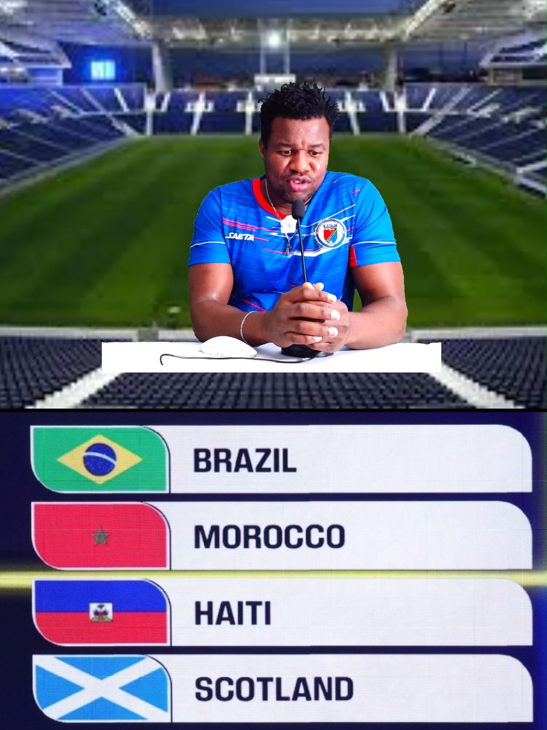 « Les possibilités de qualification de la sélection haïtienne de football dans le groupe C. »