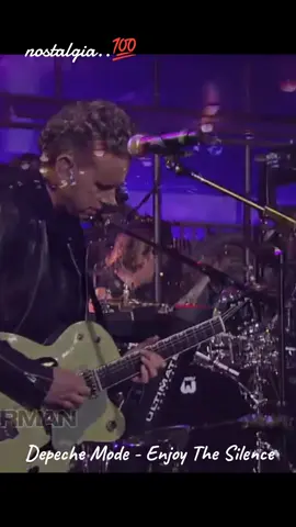 #DepecheMode 💯🎧❤️ #EnjoyTheSilence #708090s #canciones #nostalgia 