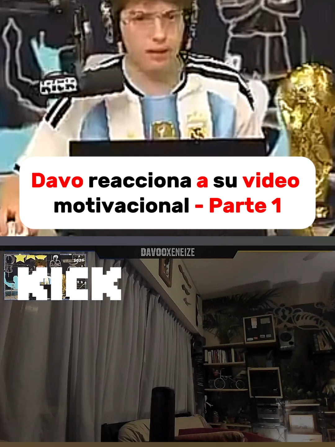 Davo reacciona a su video motivacional - Parte 1