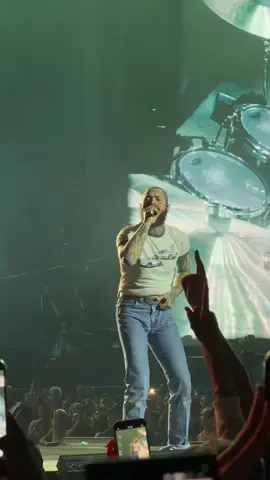 Post Malone at the after-race concert in Etihad Park #postmalone 