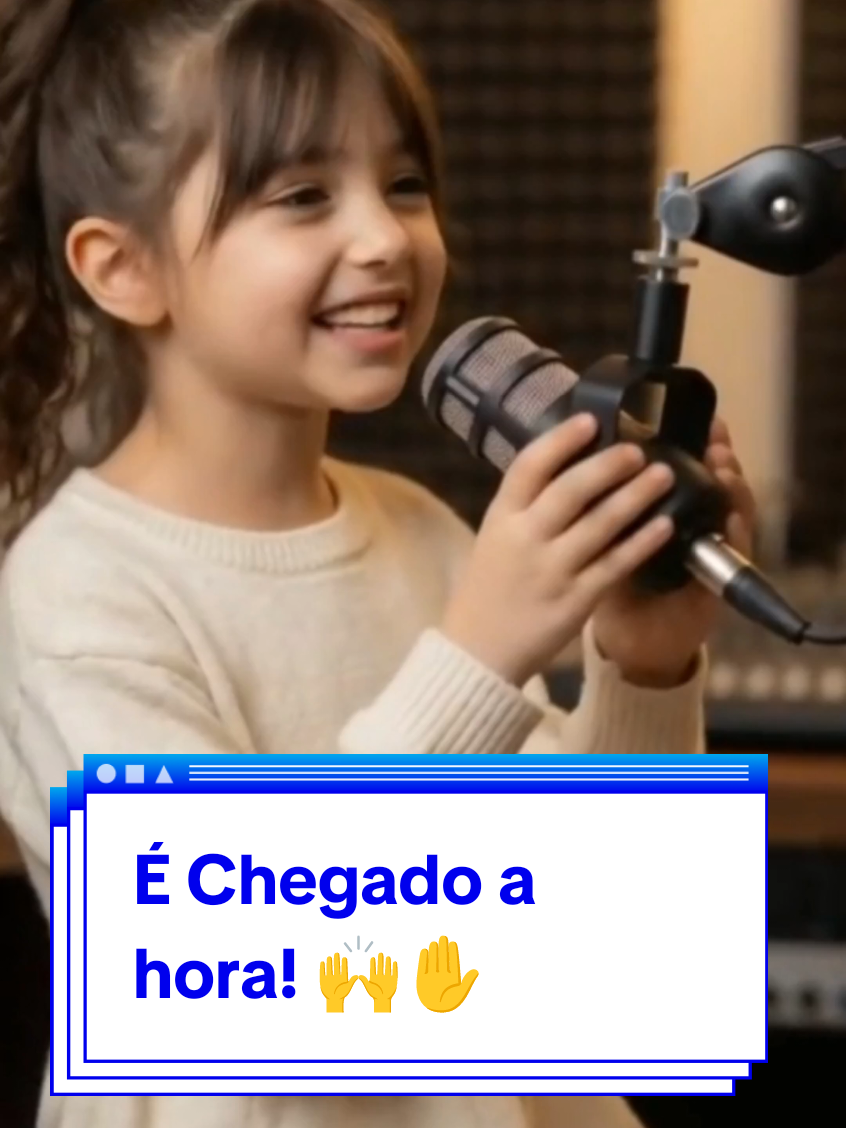 Ser missionário em busca das almas ✋🙌 #pravoce #criancacantando #musicagospel #missoes #jesus 