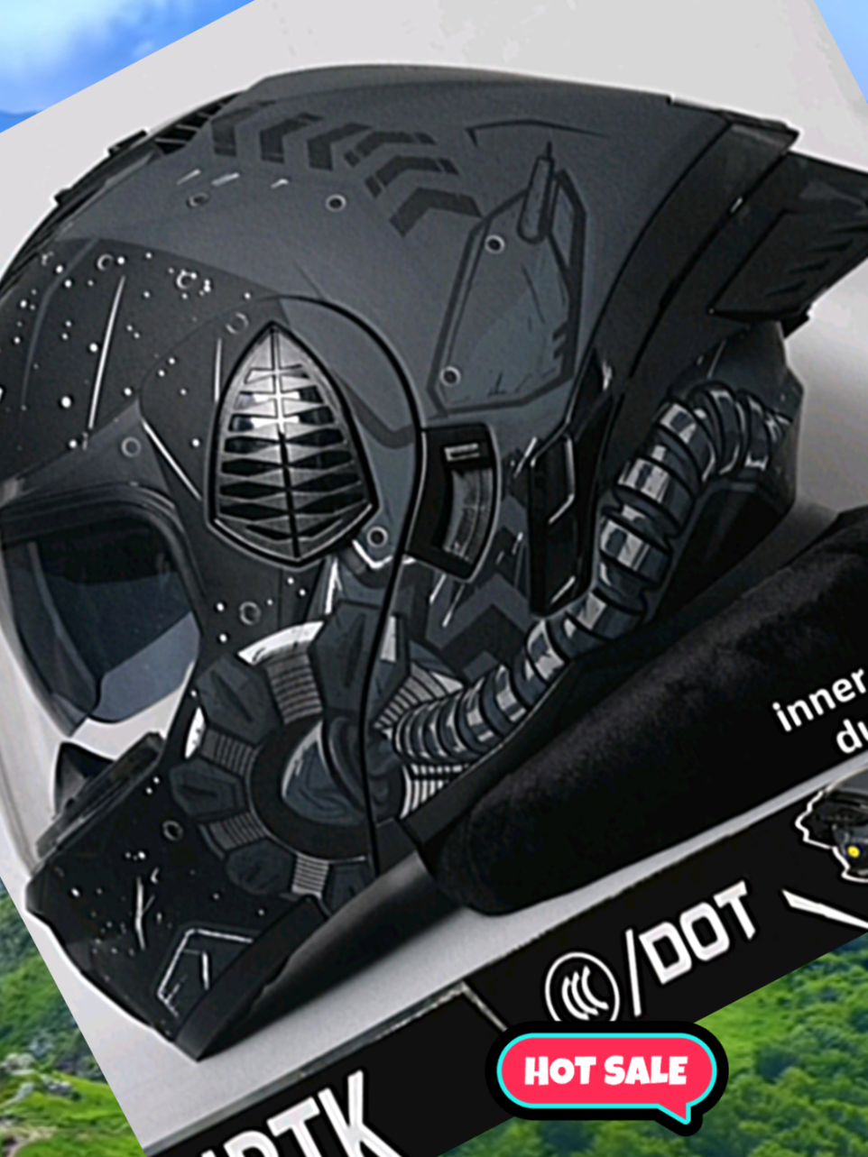 Helmet full face penunggang motosikal #viraltiktok #topsale #viral?fypシ #tiktokfypシ #motorcycle 