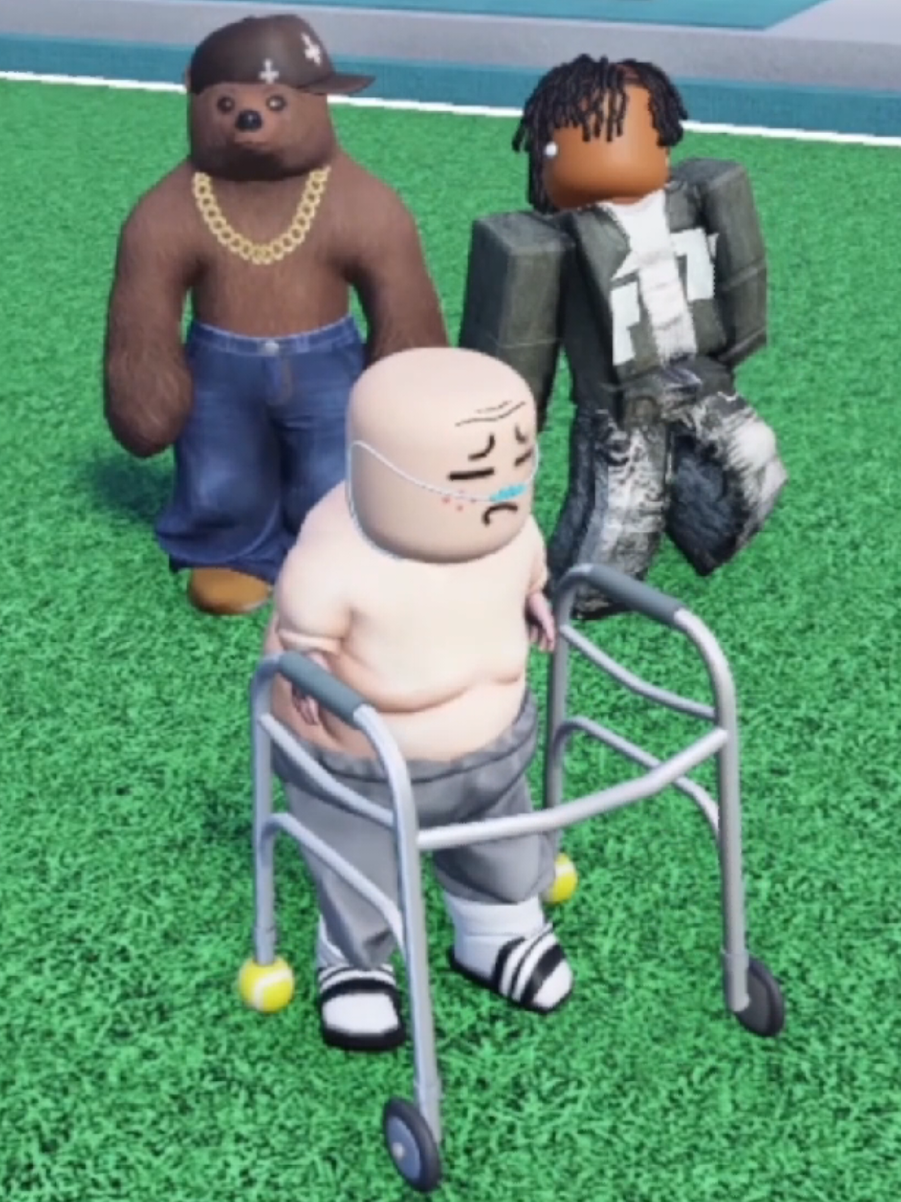 Grandpa joined the wrong Roblox voice chat server. #roblox #comedy #funny #gaming #robloxfyp #robloxtiktok #funnymoments #funnyvideos 