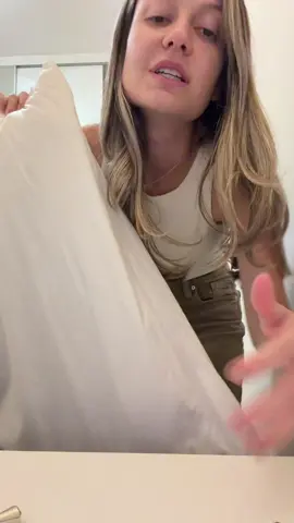 Capa impermeável para travesseiro!!! Encontrei um kit com 5 capas.  #travesseiro #casa #quarto #tiktokshop1212br 