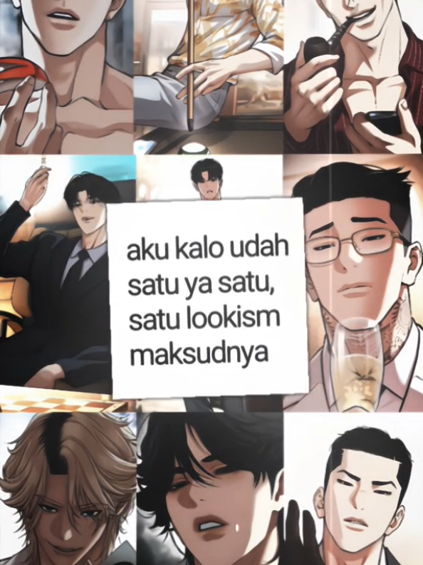 #kwtiaww ; masi banyak lagi, tapi etmin malas .  .  .  .  #lookism#manhwaedit  #xyzbca 
