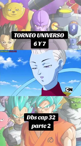 Dbs cap 32 prt 2 batalla #sayajin #dragonballz #goku #vegeta 