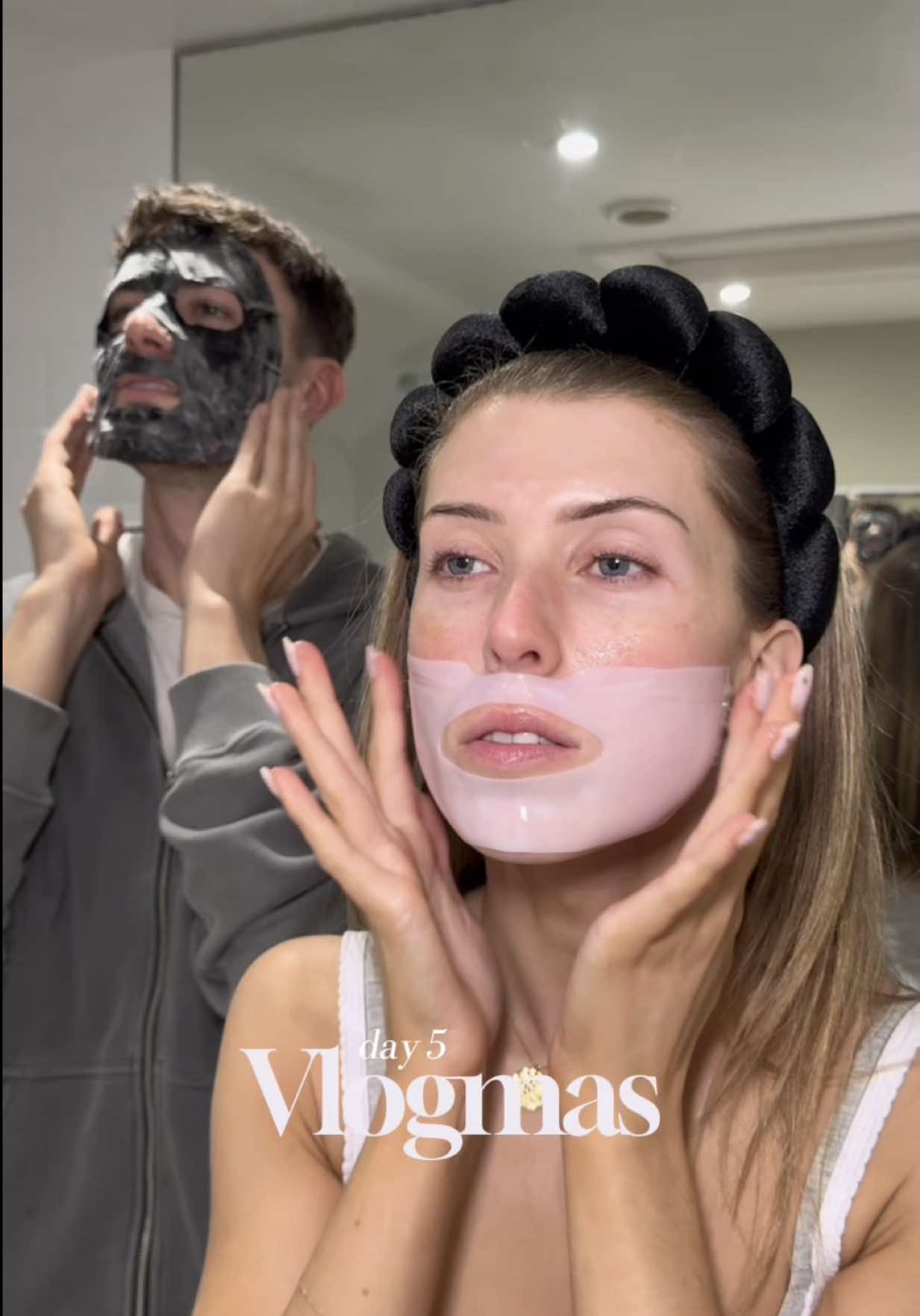 Me pre vlogmas would have not filmed at ALL today but I’m so glad we caught up over some self care 🥹 ps, we only just posted this in time for day 5🤣✨🤍  products mentioned:  @SKIMS pjs @Clean Skin Club towels @Shark Beauty UK facial pro glow  @mixsoon.global face mask #Vlogmas #vlogmas2025 #SelfCare #eveningroutine #getunready 