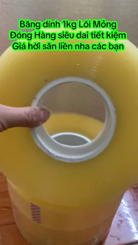 Băng dính đóng hàng giá xưởng nè cả nhà ơi #vairal #donghang #xuhuong #bangdinh1kg #bangdinh 