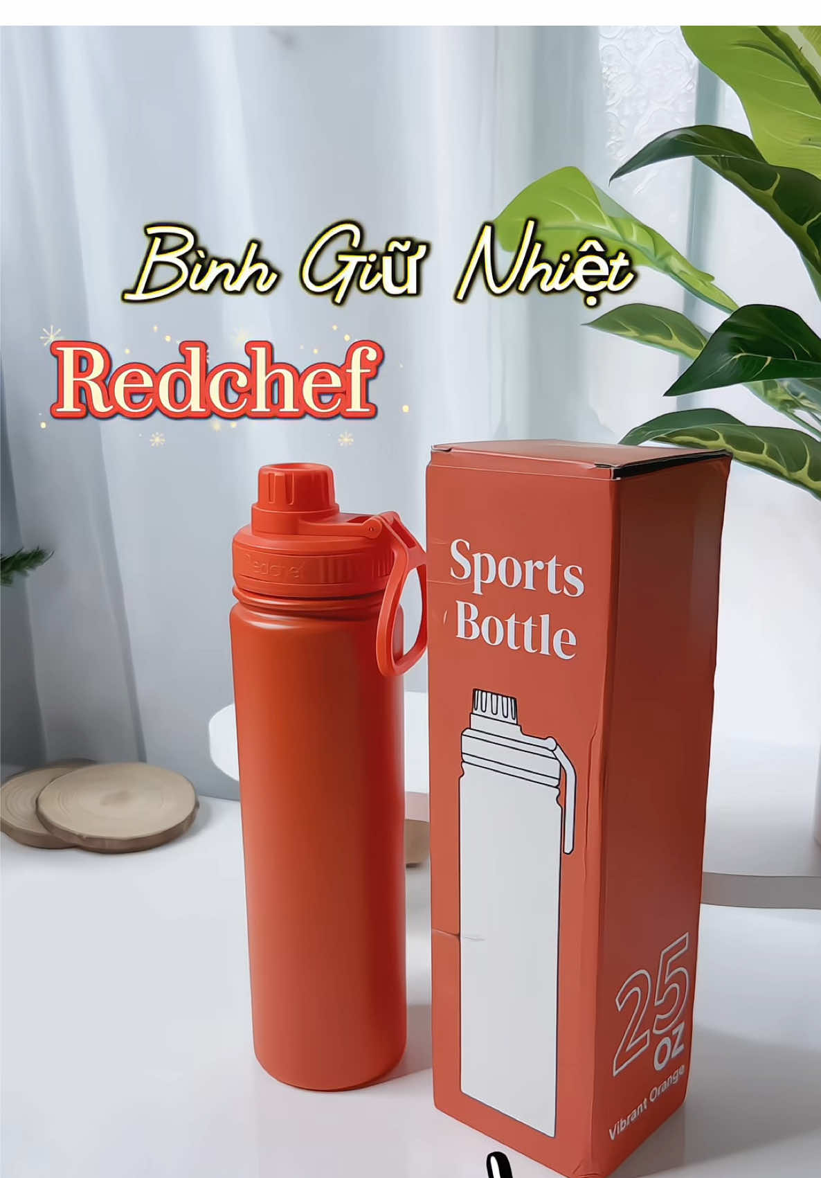 Giữ nhiệt lâu là tui mê rùi 🥰 #xuhuong #binhgiunhiet #redchef #binhgiunhiet750ml #binhgiunhietredchef 