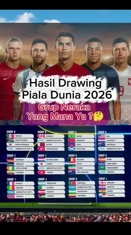 Yang masuk grup neraka kira-kira grup mana nih ?#pialadunia #pialadunia2026 