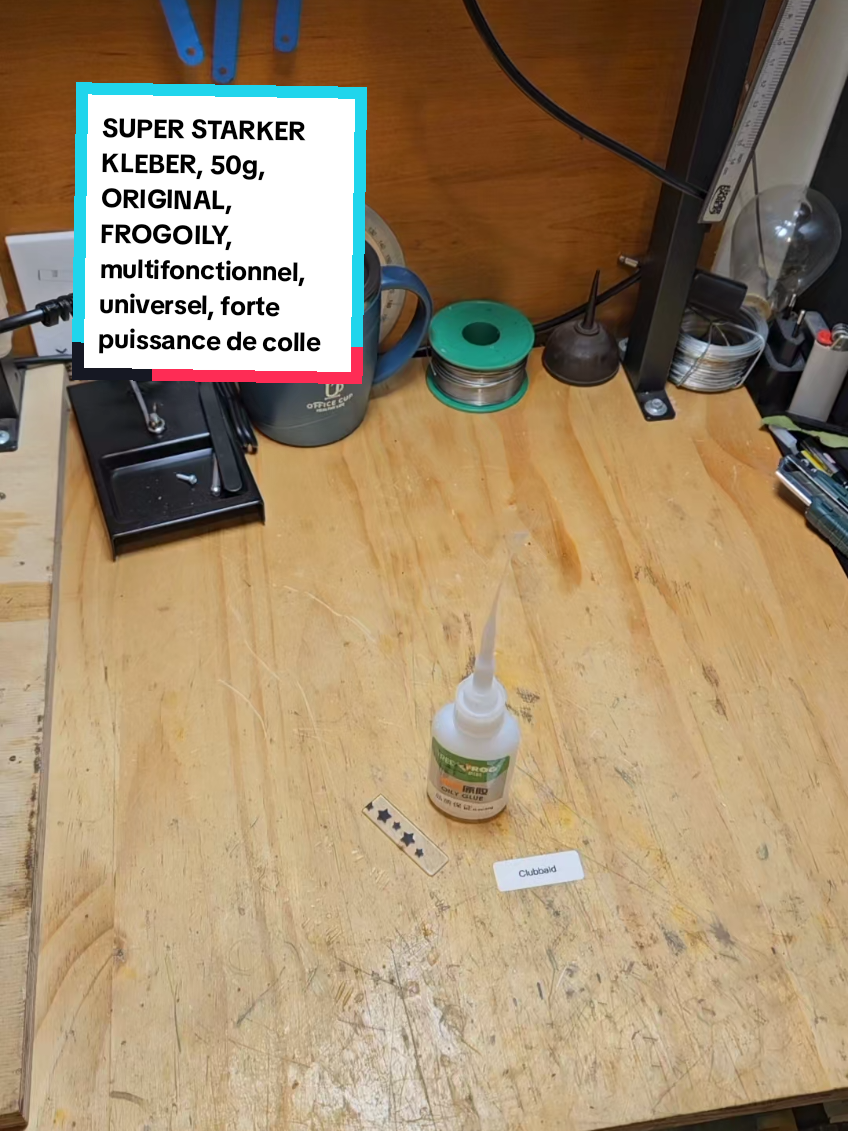 SUPER STARKER KLEBER, 50g, ORIGINAL, FROGOILY, multifonctionnel, universel, forte puissance de colle. #tiktokshopblackfriday #OffresdeNoël #glue #colle #DIY 