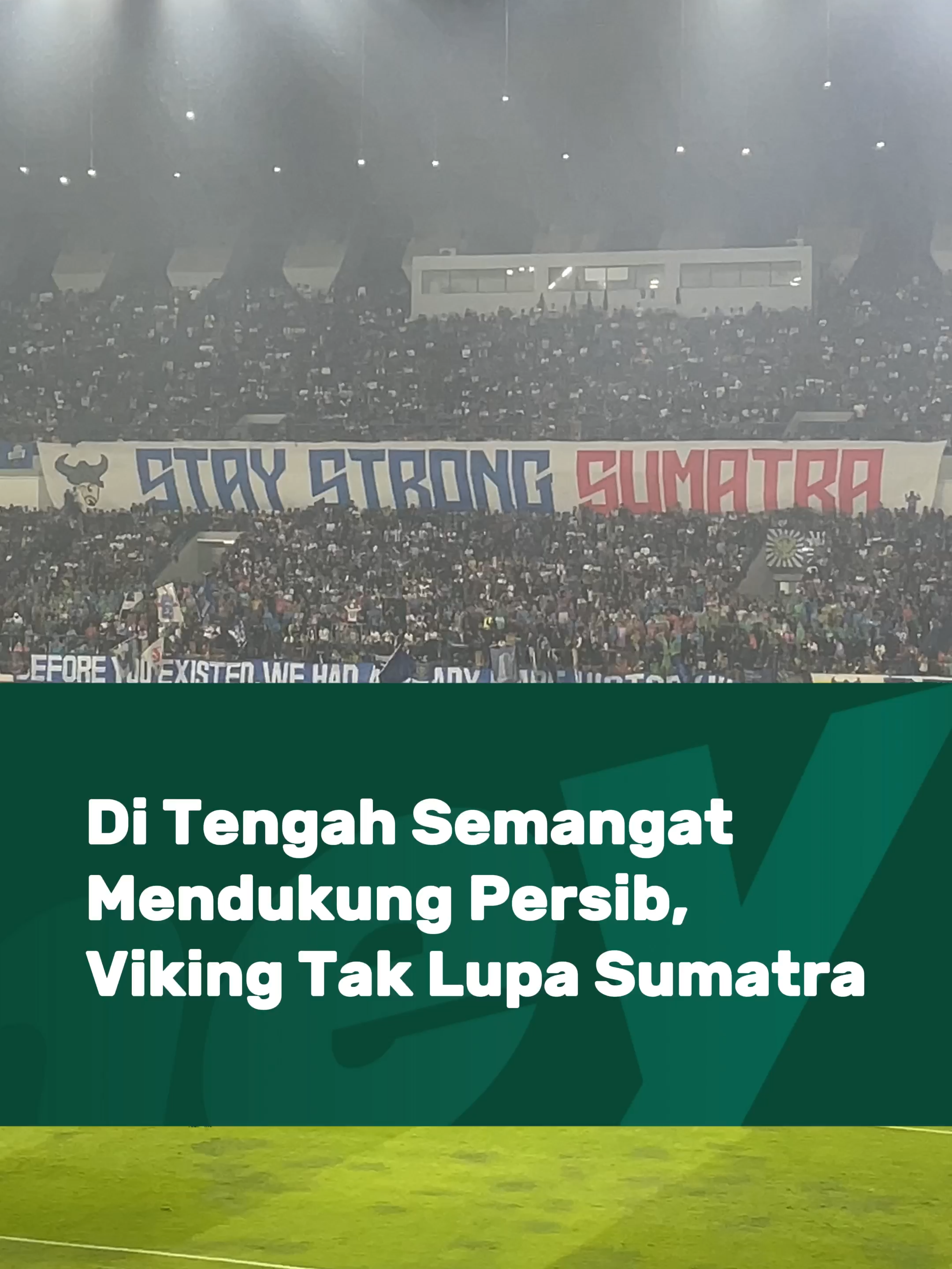 Di balik sorak dukungan untuk Persib, @officialvpc membawa semangat yang lebih besar: membantu sesama. Spanduk Stay Strong Sumatra dan aksi galang donasi di tribun jadi pengingat bahwa suporter juga punya hati untuk menguatkan korban bencana. Semoga bantuan dan doa kita semua bisa meringankan beban warga Sumatra 💙🙏 #HeyBandung #UrangBandung #NgawangkongHeula #Persib #Viking #PrayForSumatra