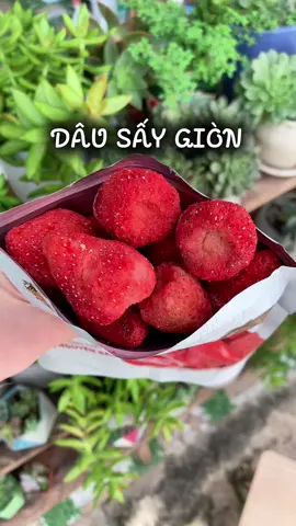 Giòn thơm 🍓#dautaysaygion #dautaysaythanghoa #traicaysaythanghoa #anvat #chamkhuu 