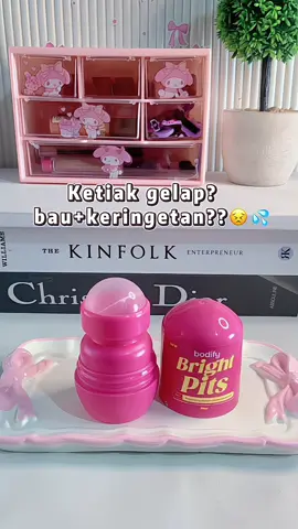 Ketiak gelap + bau + keringetan?? 😣💦 Saatnya upgrade ke Bright Pits Antiperspirant! 🌸✨ ✨ Mencerahkan ketiak kusam (Niacinamide) ✨ 72 jam dry & fresh ✨ Aroma floral feminin ✨ Aman buat kulit sensitif #3in1antiperspirant #bodifypits #bodify #deodoranwanita #creatorsearchinsights 
