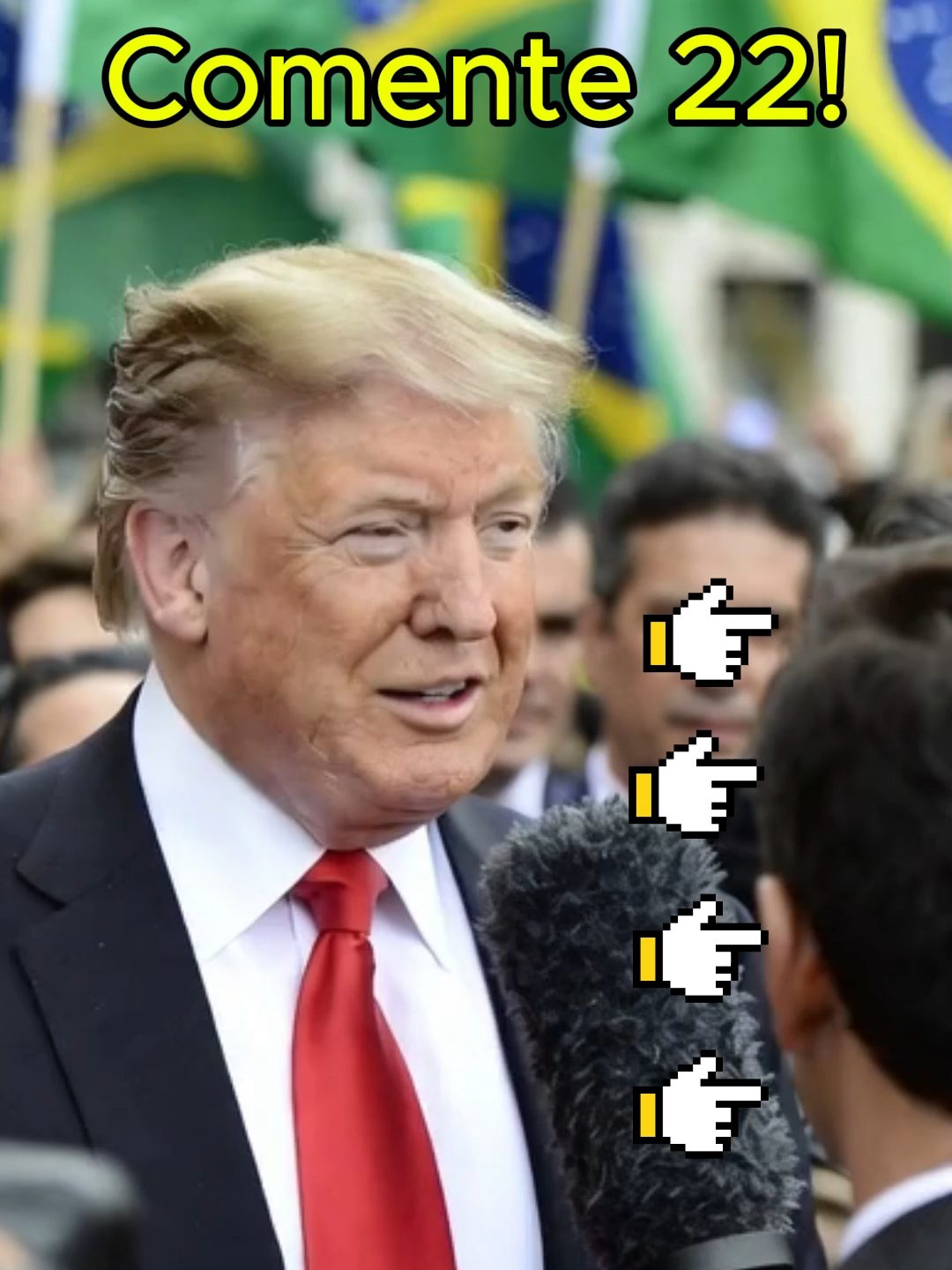 Trump apoia o Capitão!