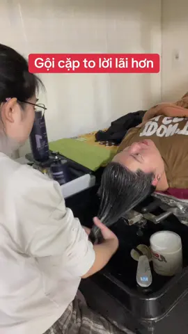 Gội cặp to lời lãi hơn#fyp #foryou #mypham #beautytips 