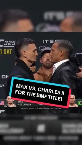 Christmas came early! 🎅  Max vs. Charles II for the BMF title!  #UFC326 #UFC #MMA | LIVE on TNT Sports & discovery+