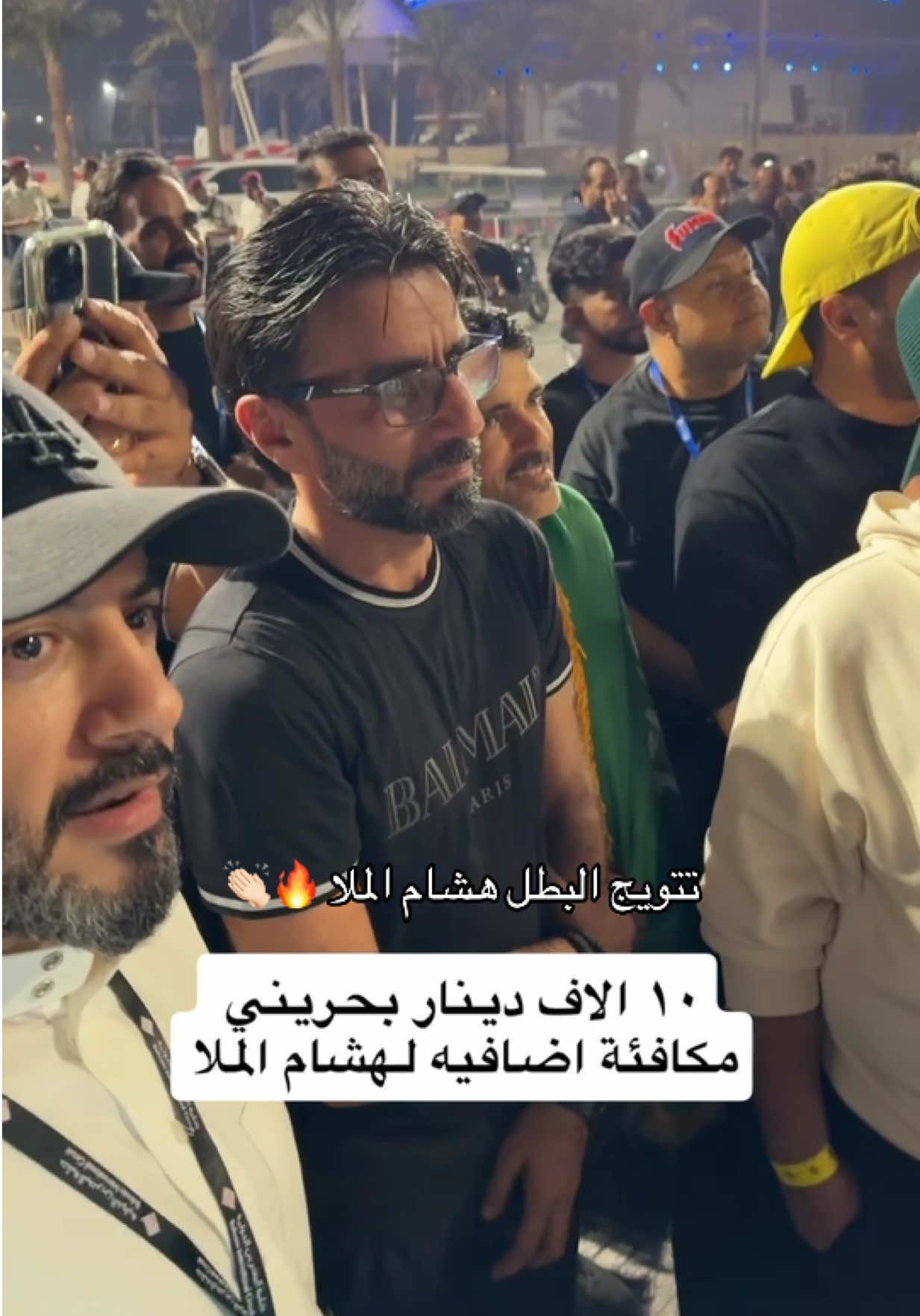 تتويج البطل هشام الملا في حلبة البحرين الدولية  #التوره #هشام_الملا 