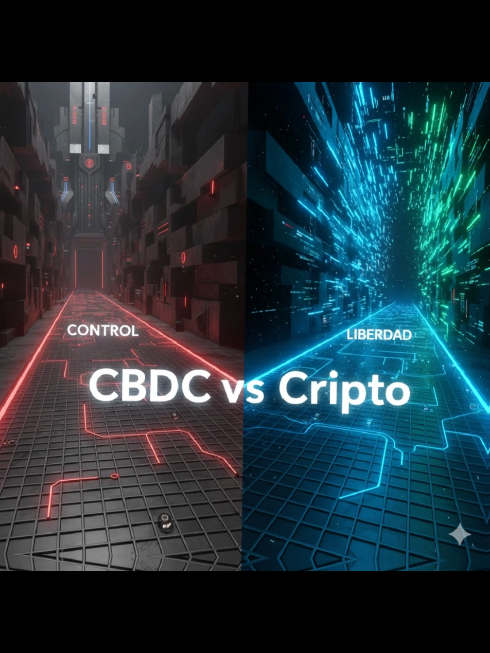 🚩 ELIGE CON CUIDADO: El futuro del dinero se decide AHORA. ¿Quieres dinero programable y gobernable por tu gobierno (CBDC) o prefieres la soberanía financiera de Bitcoin? Es la batalla entre el Control Centralizado y la Libertad Cripto.  COMENTA: ¿Libertad o Control? ¿Que futuro eliges? #CBDC #bitcoin #criptomonedas #libertadfinanciera #dinerodigital 