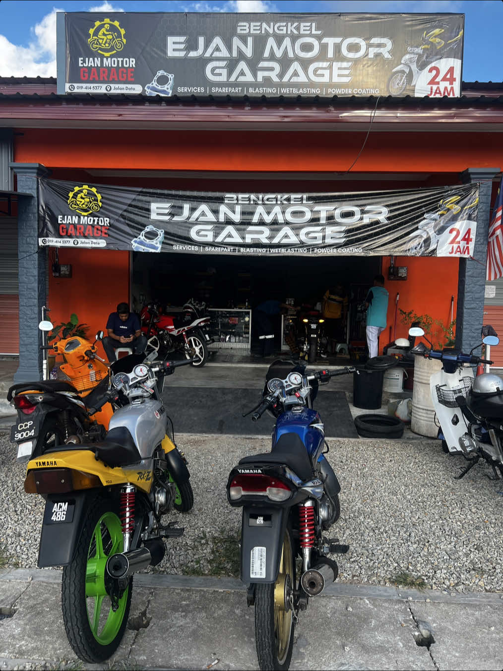 3 BUDAK SEKOLAH STIM🤤 #rxz #ejanmotorgarage #viral #chukai #kemaman 