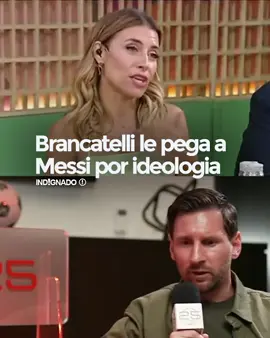 Brancatelli le pega a Messi por ideología política y porque le tiene bronca. Tiene los valores que él nunca va tener.