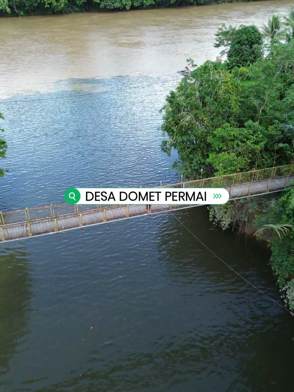 Pesona Desa DOMET PERMAI Kec. Ella Hilir Melawi.. #fyp #drone #desa #beranda #melawikalbar 