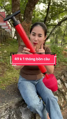 49k 1 thông bồn cầu #tiktok #xuhuong #thongboncau 