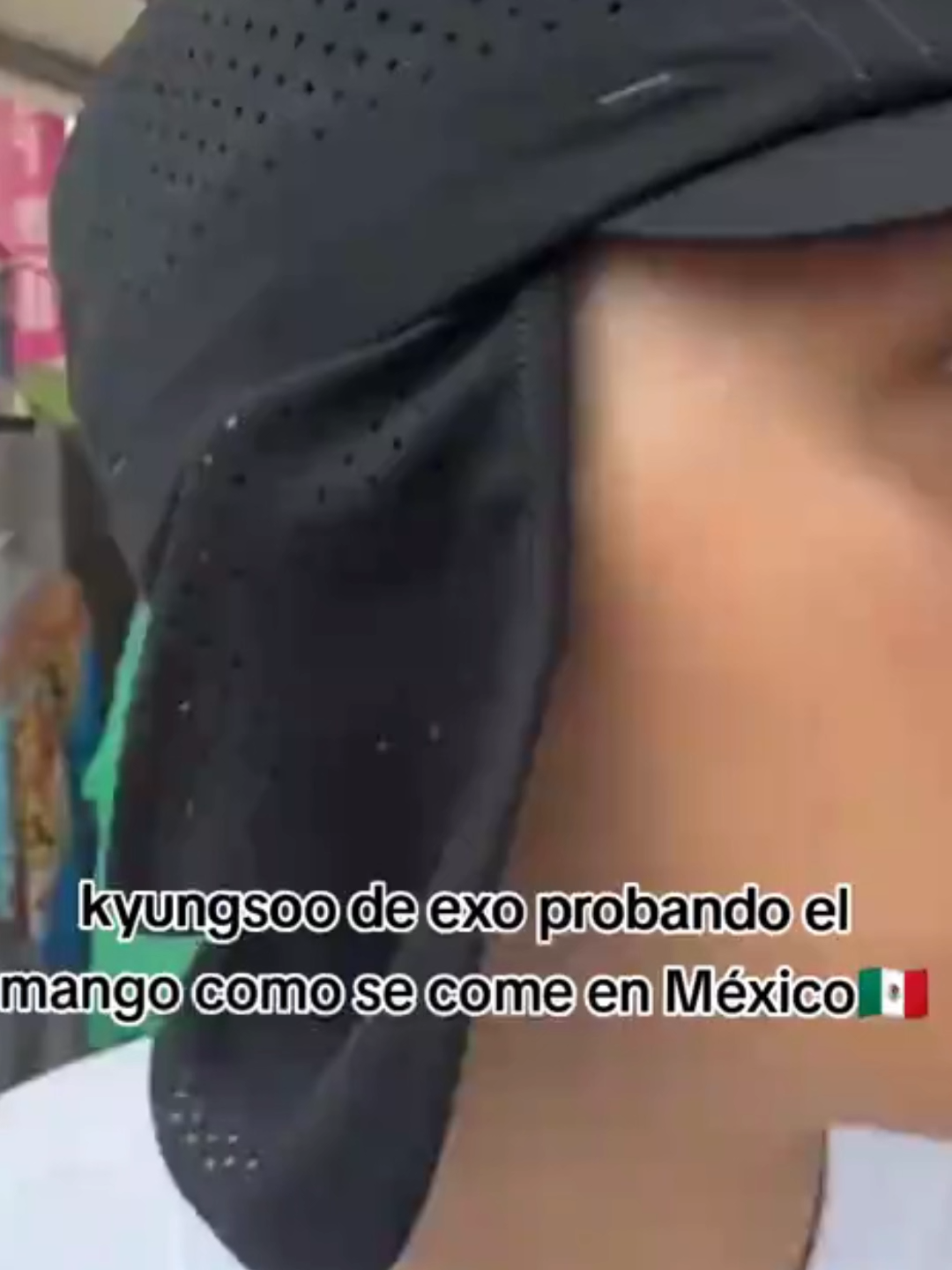 Kim Woo-bin, D.O. y Lee Kwang-soo probando mango por primera vez en Playa del Carmen #actorescoreanos