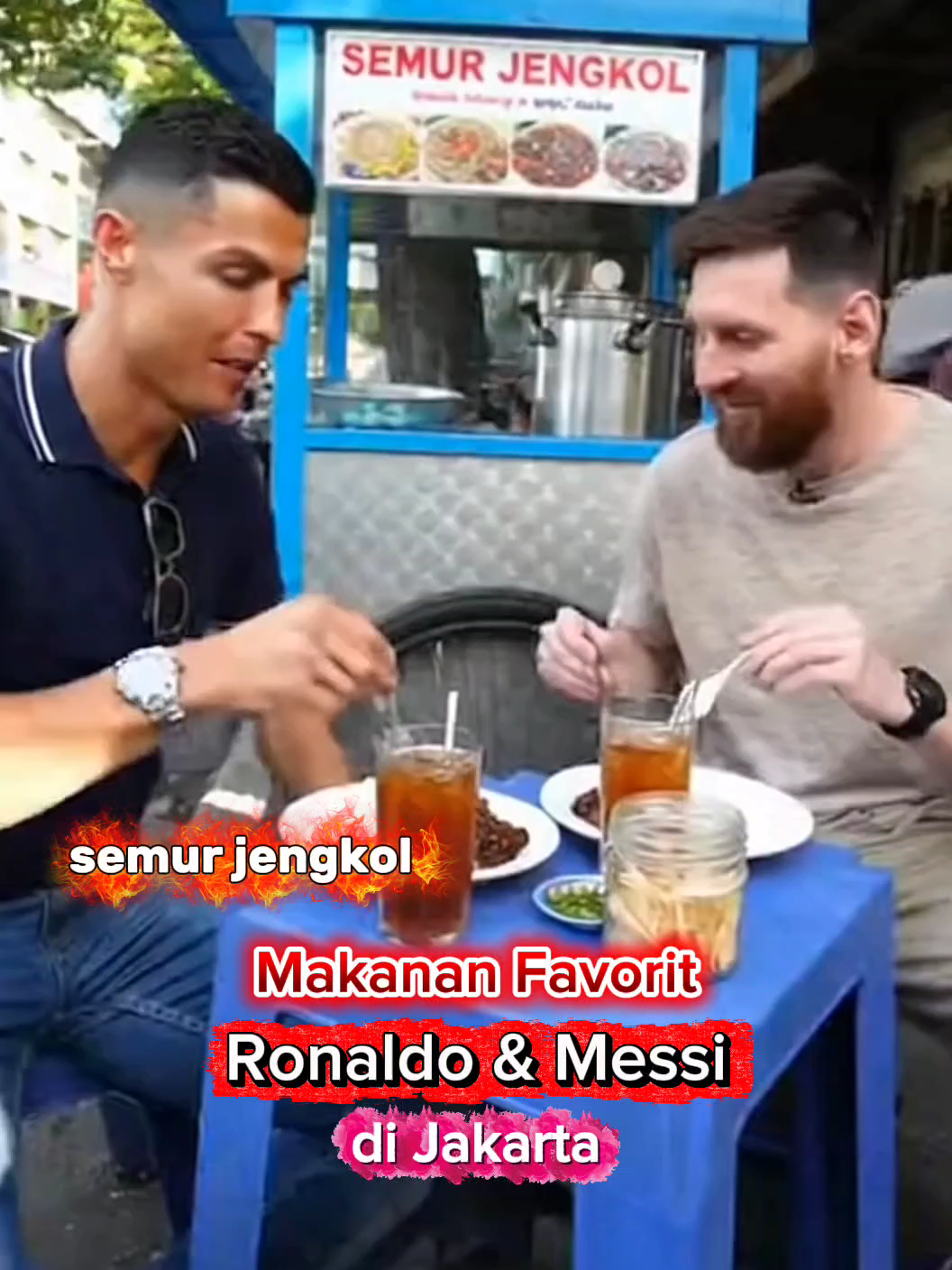 Makanan favorit Ronaldo dan Messi di Jakarta #ronaldo #messi #kuliner #kulinerindonesia #jakarta #indonesia#fyp #fypage #fyppppppppppppppppppppppp