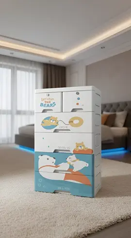 Lemari estetik buat kamar anak? Ini dia solusinya, langsung amankan di keranjang kuning! #lemariplastik #lemarianak #storageanak #dekorasikamaranak #review 