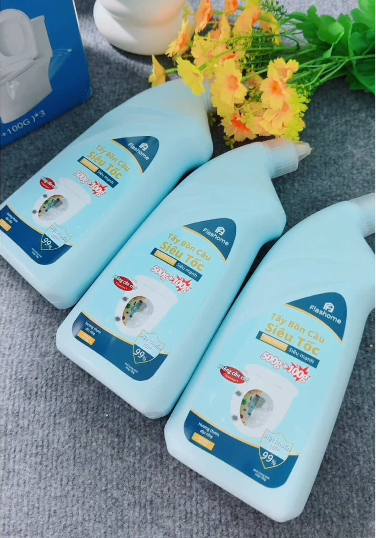 Tẩy bồn cầu flash home siêu sạch nha #tayboncauflashhome #flashhome #minhhai #xuhuongtiktok #tiktokviral 