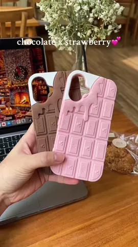 chocolate x strawberry🔥#caseiphone #rekomendasicasing 