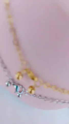 🥀Manis Gelang kaki Nuri Titanium ini ada Dikeranjang kuning 🤩🫰