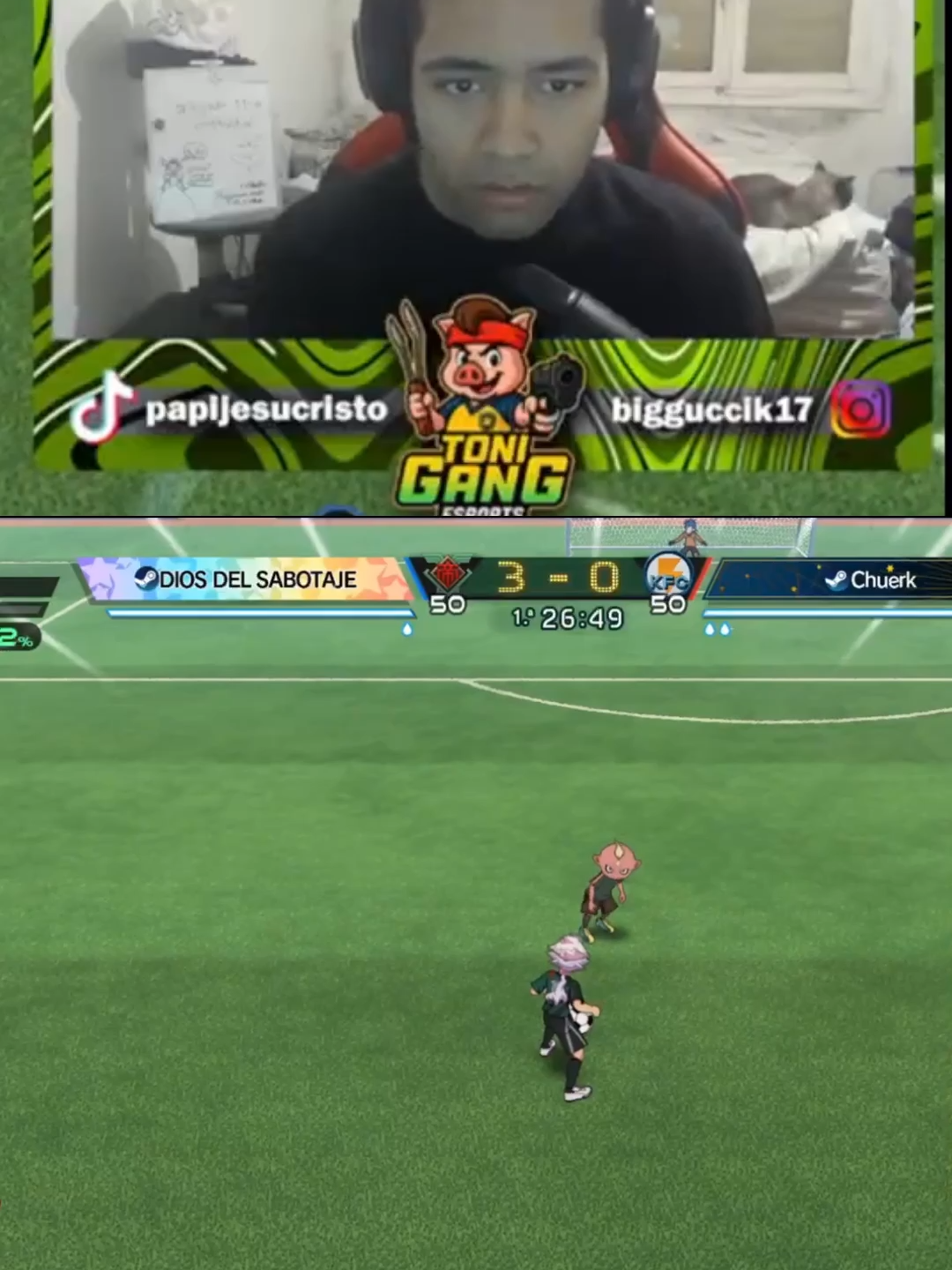 5300 DE DOS TIROS #fyp #inazumaeleven #papijesucristoo #diosdelsabotaje #parati