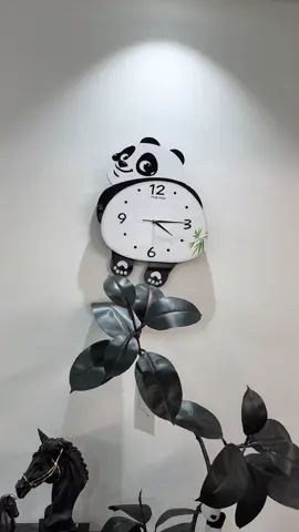 Tranh Đồng Hồ Gấu Trúc Có Lắc Tráng Gương Trang trí Phòng Khách/ Phòng Ngủ/ Cửa hàng /Spa/Tặng Quà. #decor #trangtri #dongho #gautruc #donghotreotuong  @Góc Nhà Xinh  @Góc Nhà Xinh  @Góc Nhà Xinh 