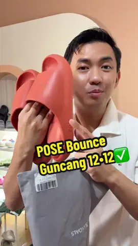 Promo Akhir Tahun ‼️ POSE Cloud Bounce sandal lentur dan nyaman menopang tumit kaki, pilihan warnanya juga banyak 🤩✅🛍️ #pose #posecloudbounce #sandalumroh #sandalviral #guncang1212