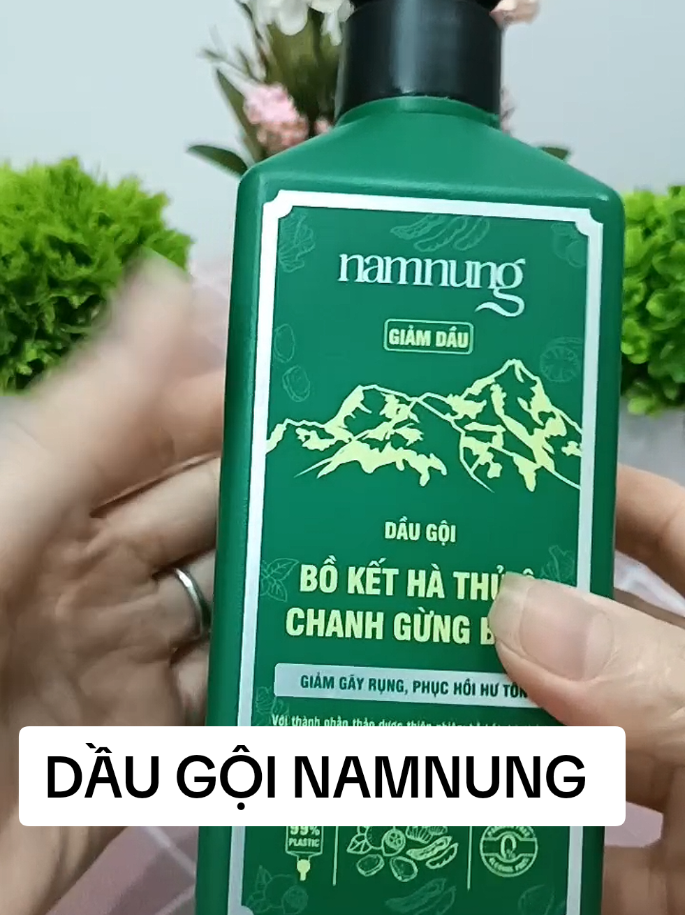 Dầu gội thảo dược Namnung #mecuavuonghang #daugoidaunamnung 