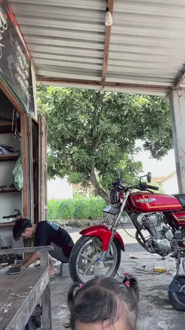 meknik e ganti bos 🥰 #jmsgarage19 