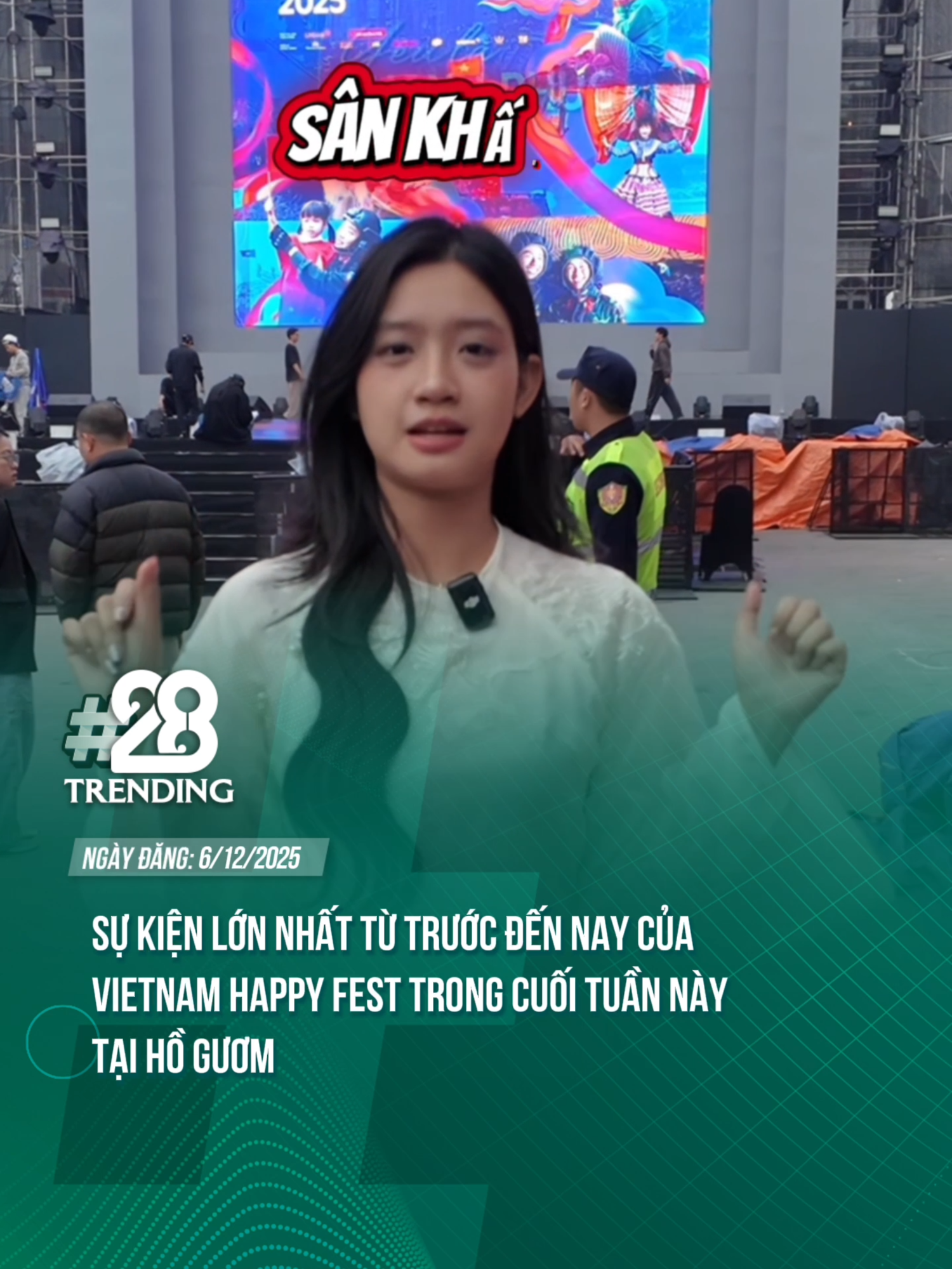 Sự kiện lớn nhất từ trước đến nay của VietNam Happy Fest trong cuối tuần này ở tại Hồ Gươm  #NgayhoiVietNamHanhPhuc #VietNamHappyFest2025 #HappyVietnam2025 #VietNamHanhPhuc2025 #theanh28 #theanh28trending #tiktoknews #tiktokgiaitri