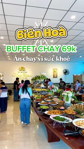 Có một quán buffet chay núp hẻm cực ngon và rẻ ở Biên Hoà - Buffet chay Thiện Tâm, 69 xu với 80 món chay 😍 #buffetchaythientam #buffetchaybienhoa #ănchay #healthyfood #reviewanngon 