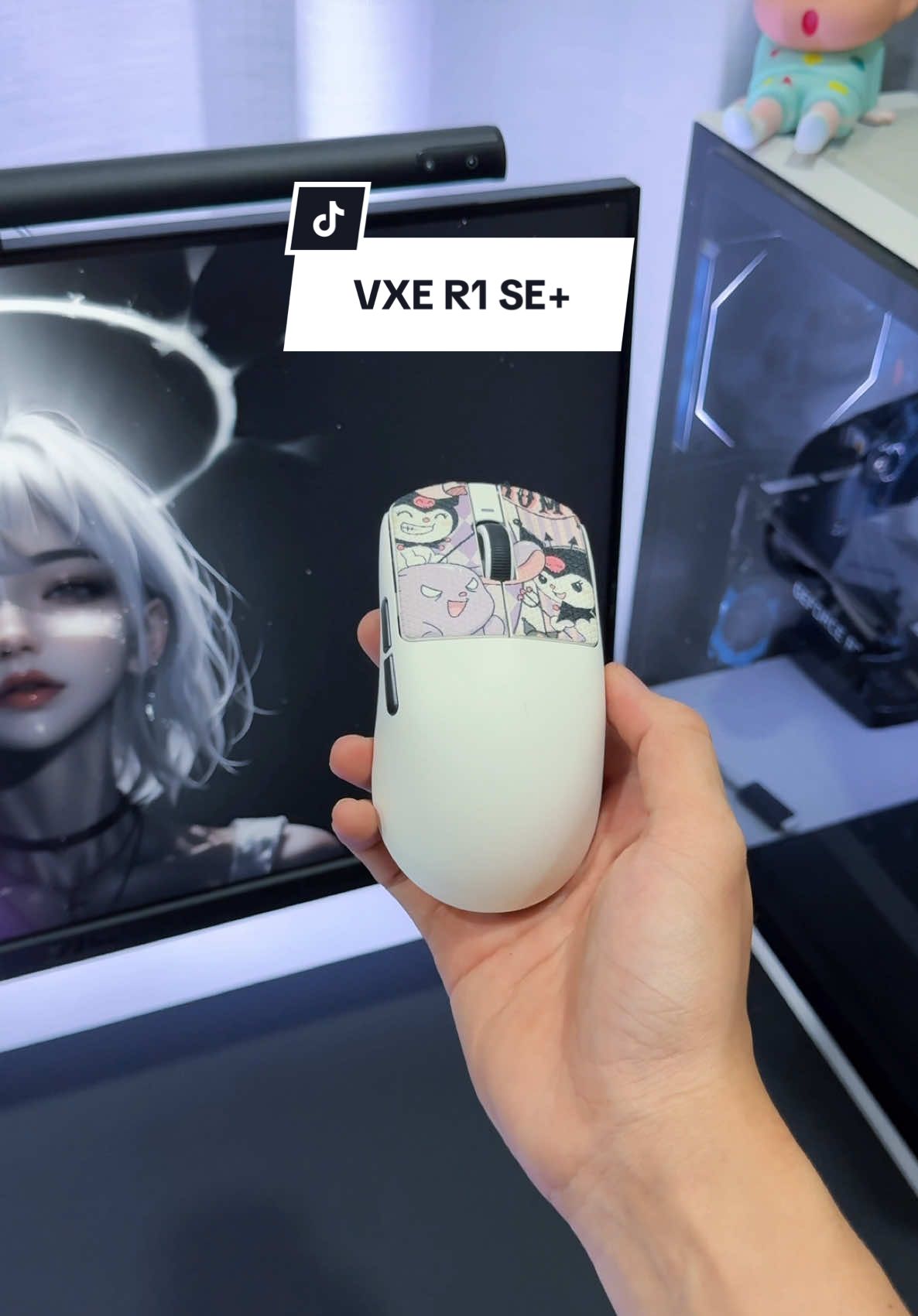 VXE R1 SE+ này vẫn cứ là mẫu chuột gaming không dây quốc dân thôi 🫶🏻 #vxe #vxer1 #chuotgaming #viral #xuhuong 