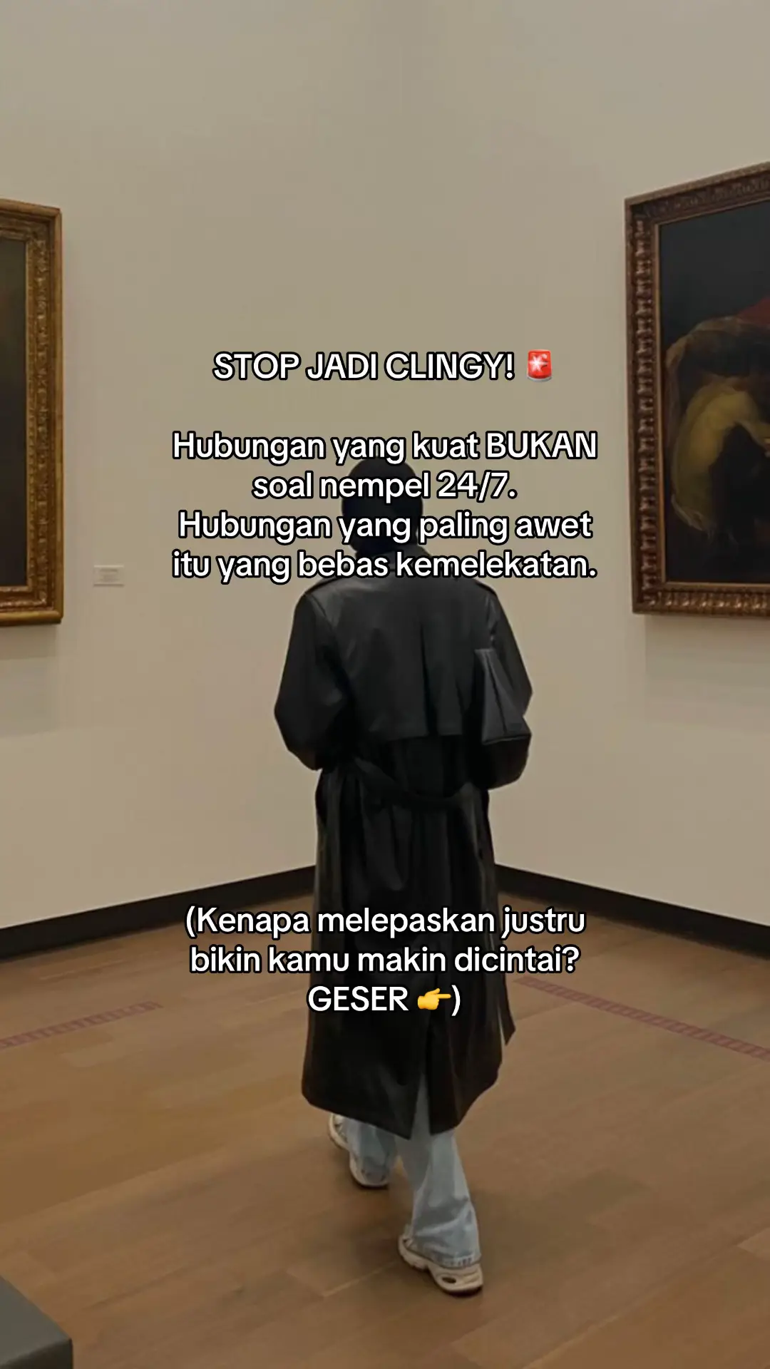 Apa satu hal yang kamu lakukan buat me time hari ini?  #Relationship #clingy #adviceforyou #hubungansehat #creatorsearchinsights 