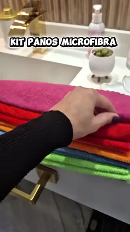 ✨ Kit com 10 Panos de Microfibra ✨ Perfeitos para limpeza pesada ou do dia a dia! Super absorventes, macios e com alta durabilidade. Praticidade e qualidade que fazem a diferença na sua rotina! 🧽💛 ⠀ #microfibra #kitlimpeza #limpezafacil #promoção #casaorganizada   