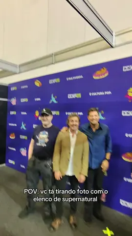 Sonho realizado 🥹❤️ #supernatural #sobrenatural #spn #ccxp 