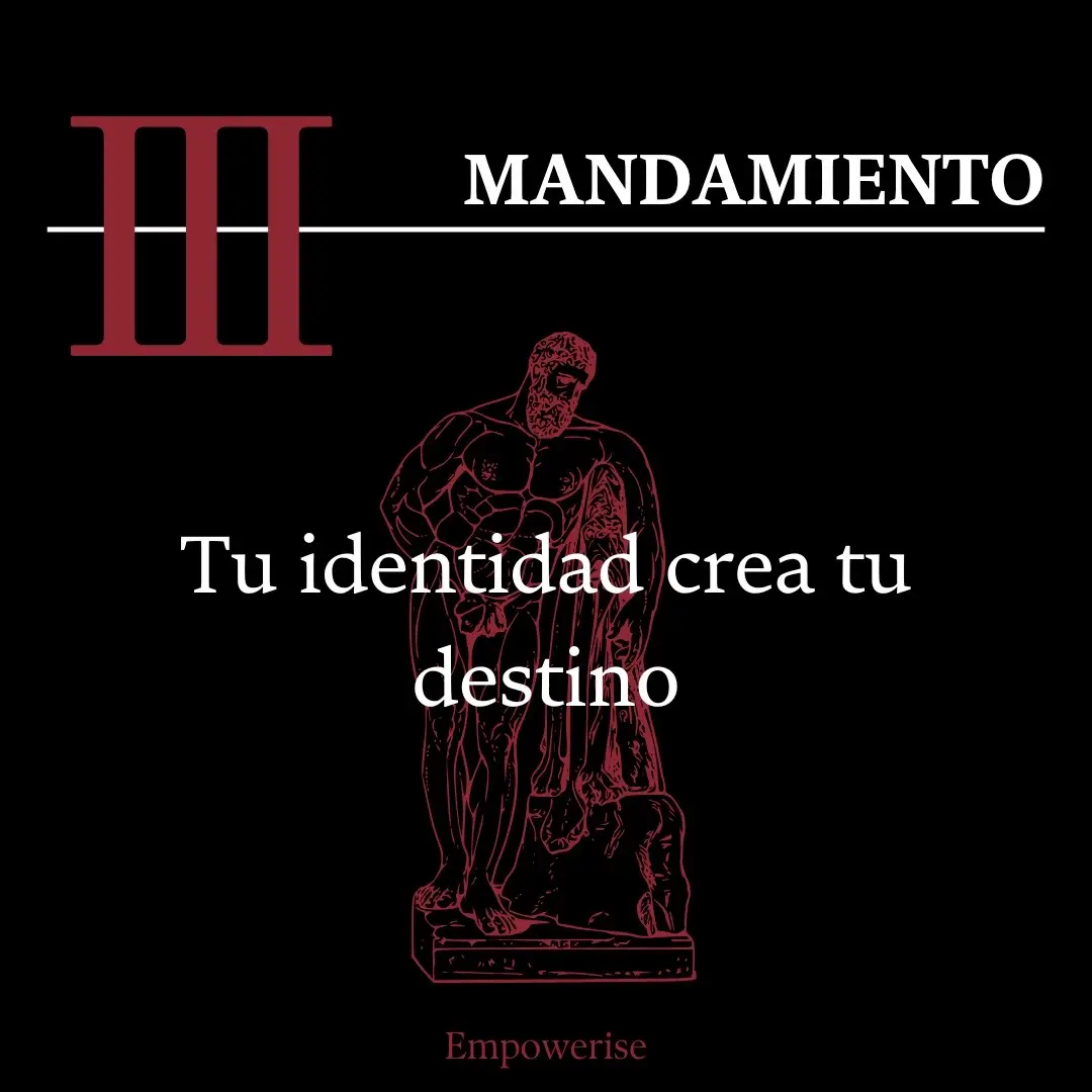 Parte 3. Tu identidad crea tu destino. Empowerise. #discipline #motivacion #focus #Mindset #Estoicismo 