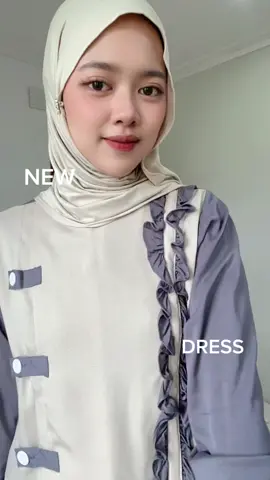 Mulai nyicil dress lebaran dari sekarang ah🤭 #dress #dresslebaran #dressvest #gamislebaran #ootdhijabstyle #ootddress 