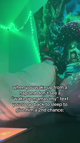 I want to see “good morning “ or something. 